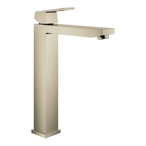 Single Hole Single-Handle Deck Mount Vessel Sink Faucet 1.2 Gpm, Brushed Nickel